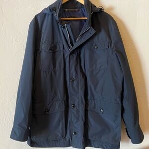 Peter Millar All Weather Men's Navy Blue Jacket